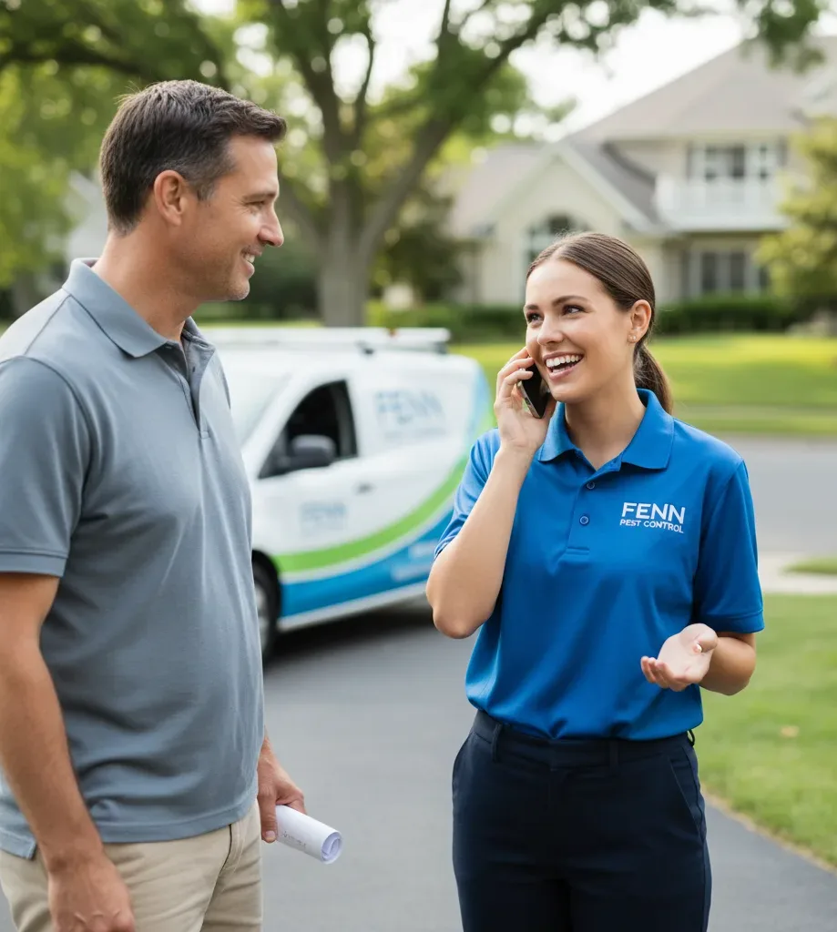 Fenn Pest Control customer support in Inman